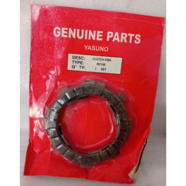 KAMPAS KOPLING RC 100 KAIN KOPLING RC 100 SUZUKI RC 100