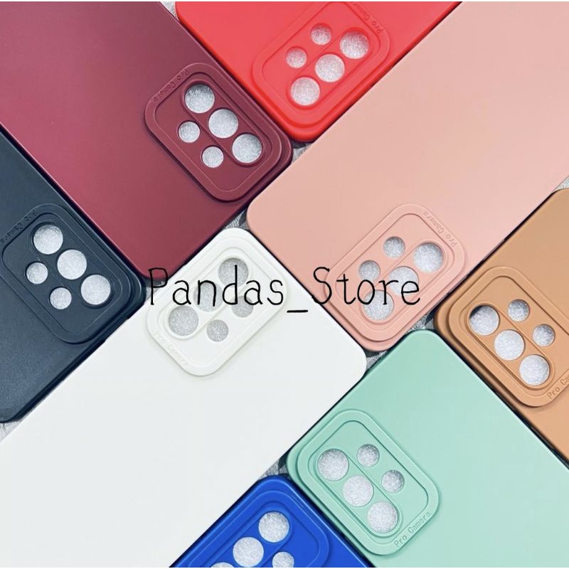 Softcase Pro Camera Samsung A73 5G Candy Case Full Color 3D Silikon TPU