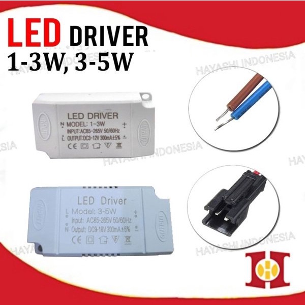 LED Driver Adaptor Switching Power Supply Lampu Strip Panel Downlight