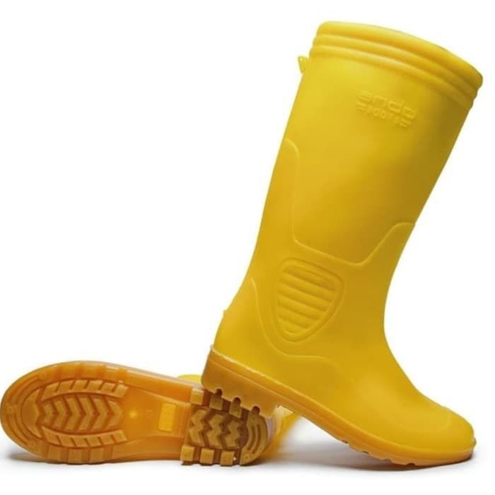 Ando Boot Kuning/ Sepatu Boot Kuning Ando
