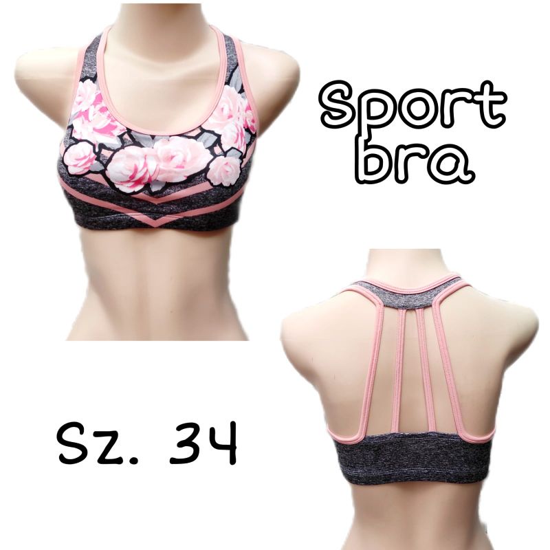 Sport bra wanita Justice flower sz.34