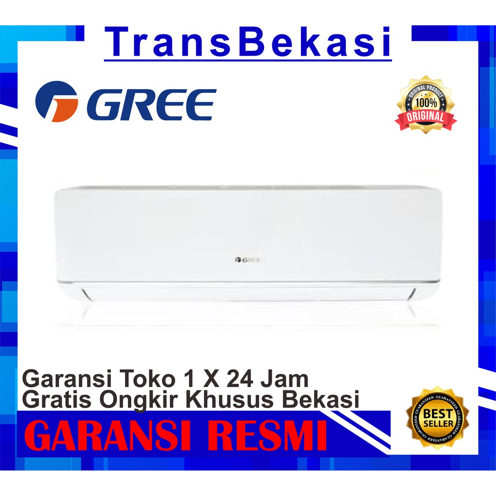 AC GREE 3/4 PK GWC-07C3E DELUXE LOW WATT unit only