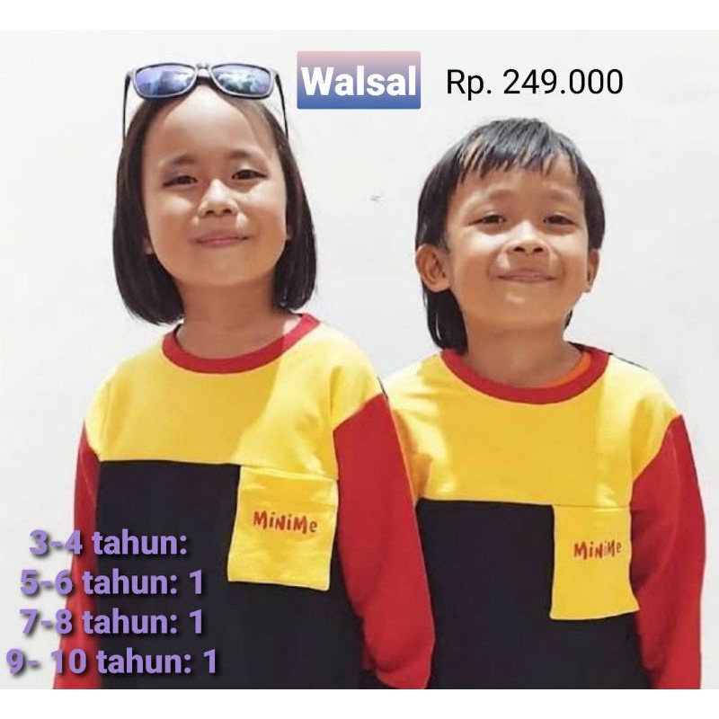 Ivan Gunawan & Rossa MinimeKidz Fashion Sweater Shirt Walsal
