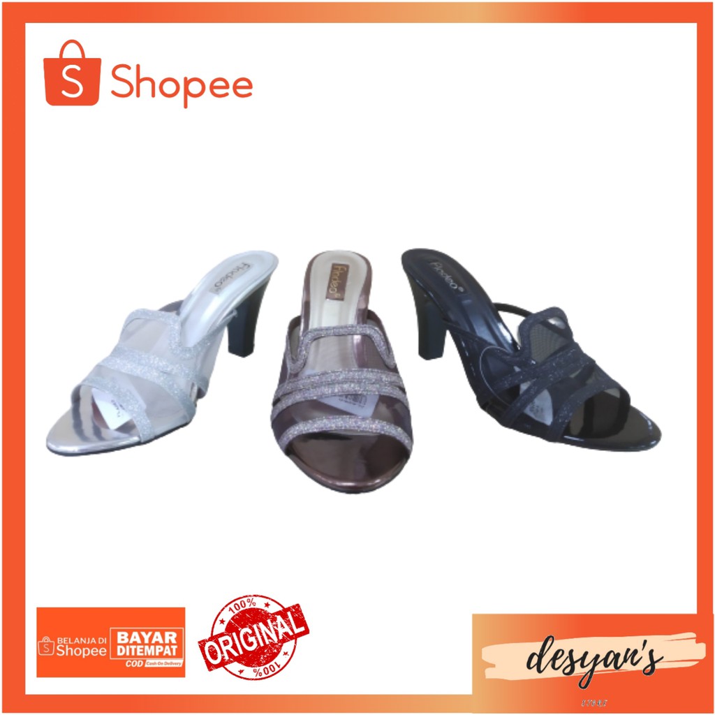 Sandal pesta wanita fladeo