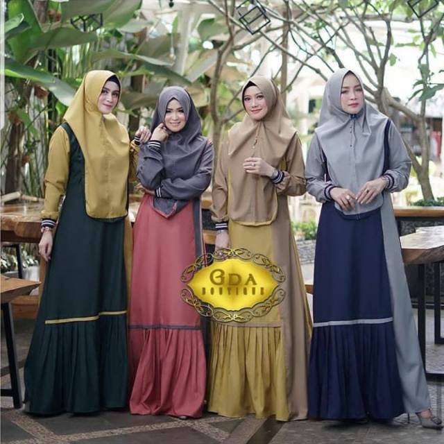 SET SYAR'I TERBARU / syaria syar'i / baju syar'i / baju muslimah / gamis wanita / gamis terbaru