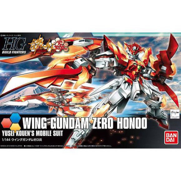 BARANG BERKUALITAS  1/144 HGBF Wing Gundam Zero Honoo by Bandai