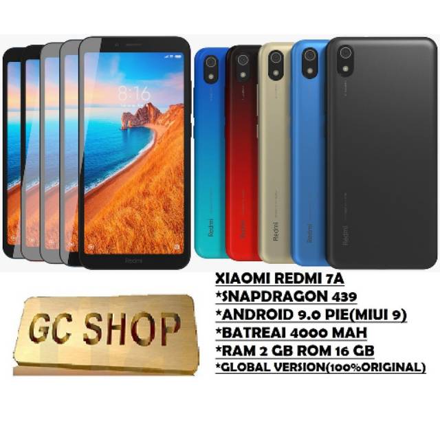 Redmi 7A 2/16 Global Version