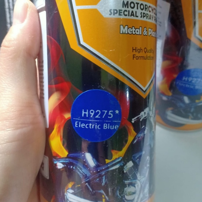 DITON Premium Pilok Pilox Cat Semprot - H9275* Electric Blue / 9275 Biru Metalik Honda (400cc)