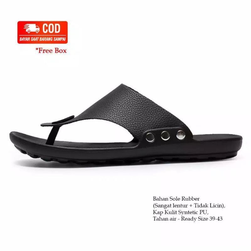 SANDAL PRIA SANDAL PRIA CASUAL SANDAL JAPIT PRIA SENDAL PRIA KEKINIAN SANDAL PRIA MURAH