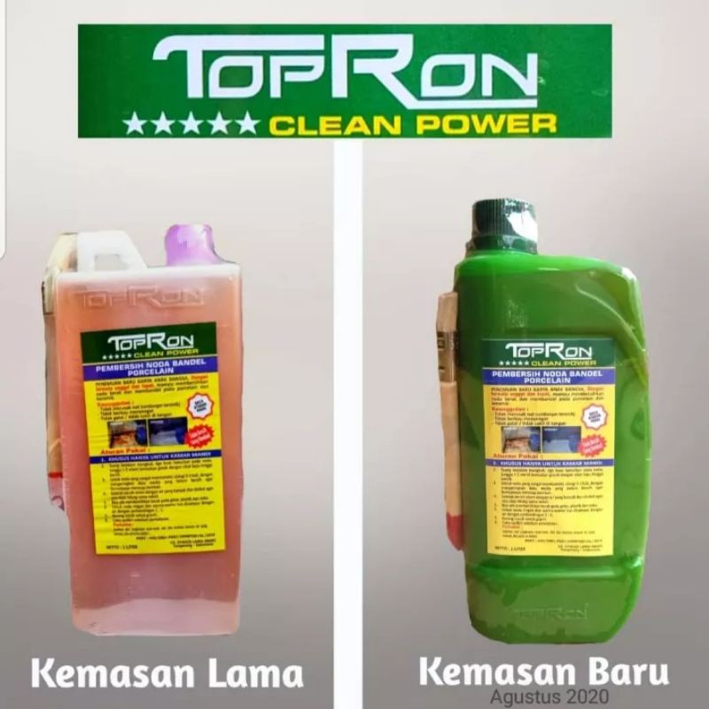 TOPRON PEMBERSIH LANTAI KEMASAN BARU ORIGINAL | Shopee ...