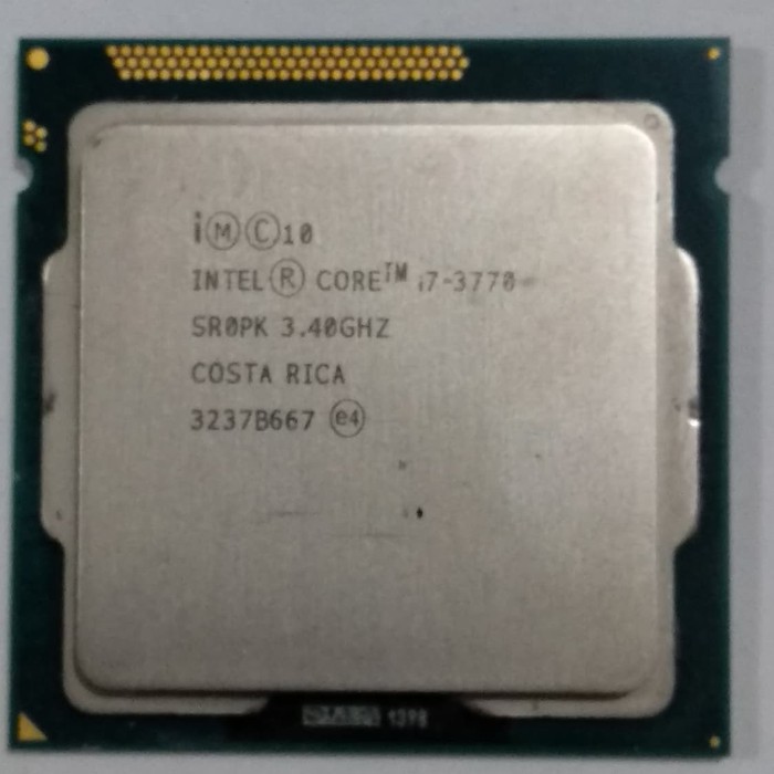 Processor i7 3770 Tray ( Tanpa Fan )