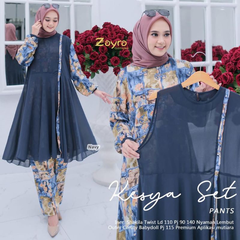 Keysa Set Pants By ORI Nala fashion hijab