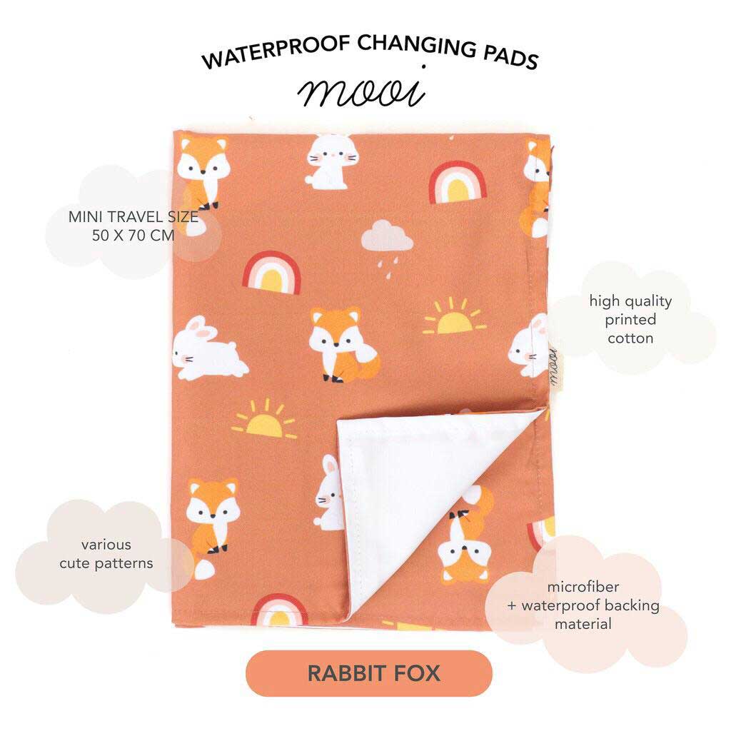 Mooi Changing Pad Mini Rabbit Fox