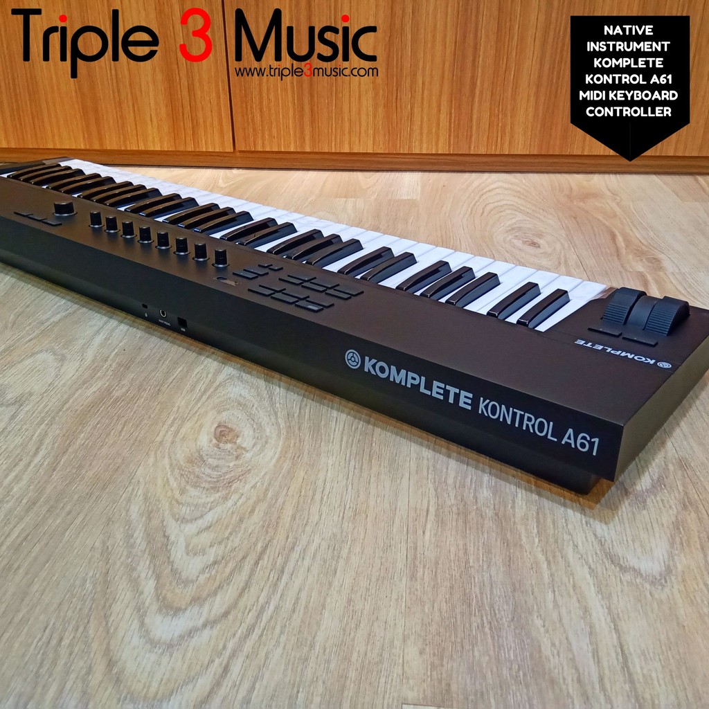 Native Instruments Komplete Kontrol A61 With Packing KAYU