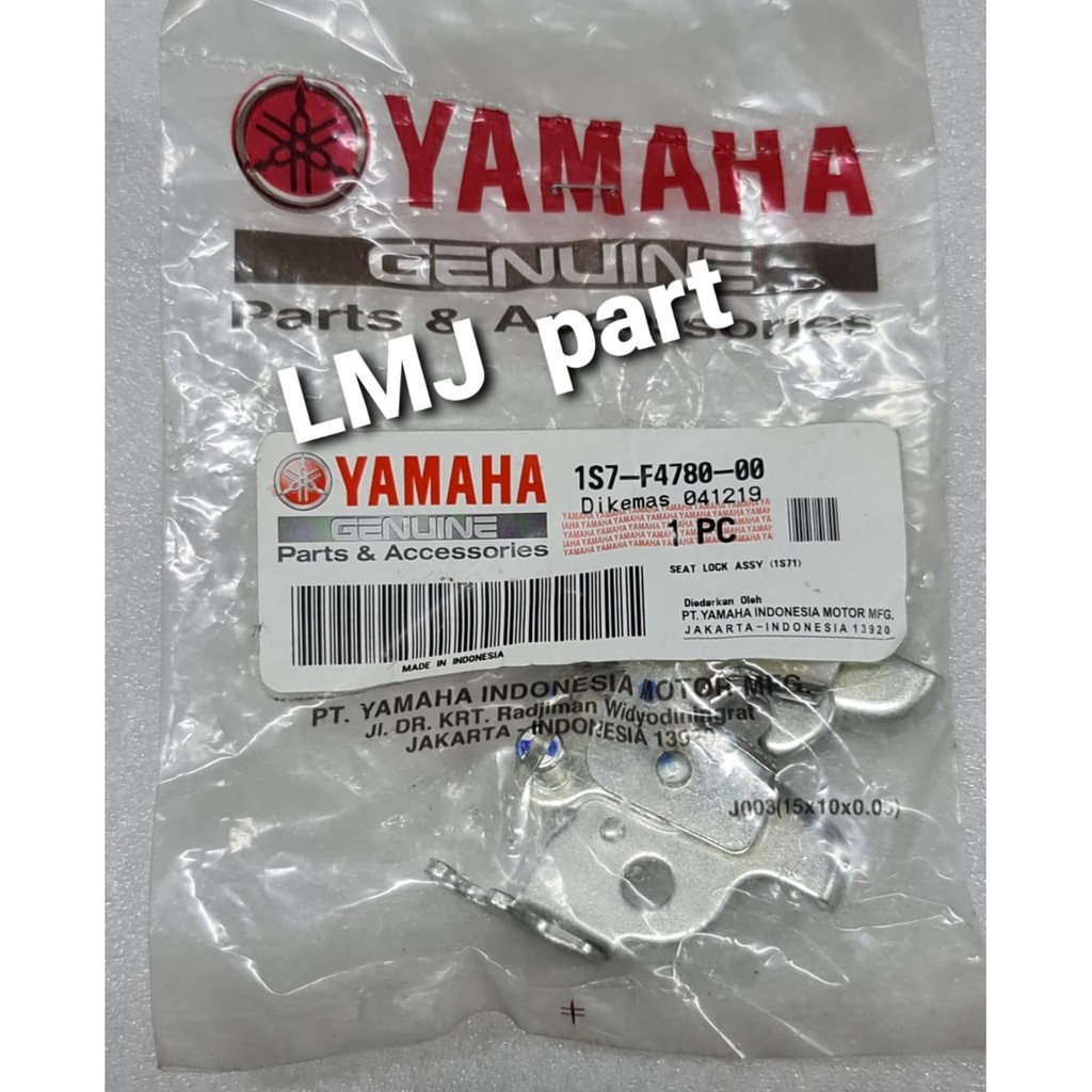 KUNCI ENGSEL JOK SEAT LOCK VIXION NEW NVL NVA ADVANCE BYSON KARBU ORIGINAL YGP 1S7-F4780-00