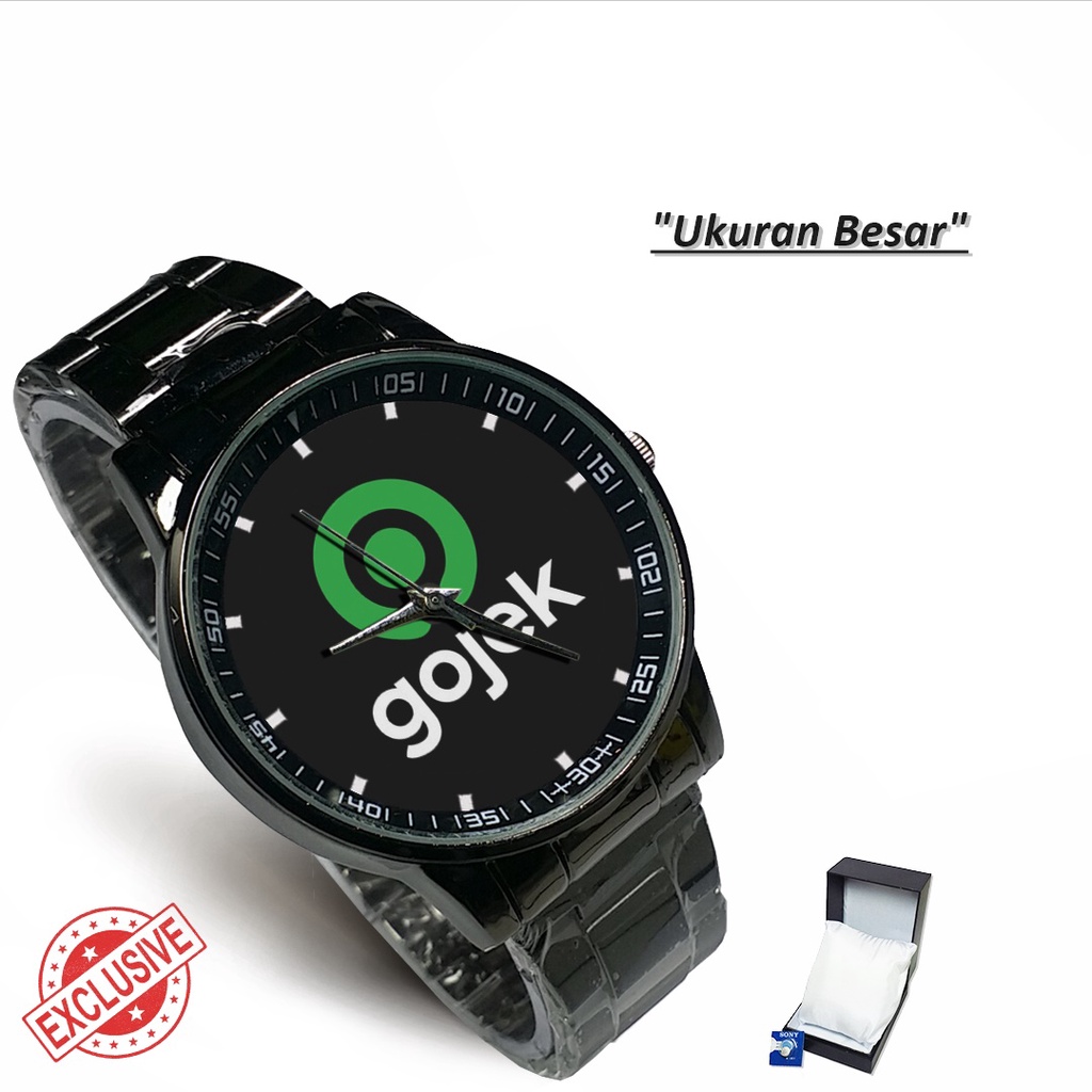 Jam Tangan Rantai Couple GOJEK (Nice)