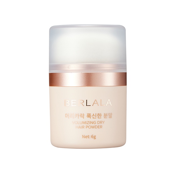 BERLALA Volumizing Dry Shampoo Hair Styling Powder Bll116 Bedak Rambut Bubuk Powder Sampo Kering No Sebum Solution Hair Styling 6g-8