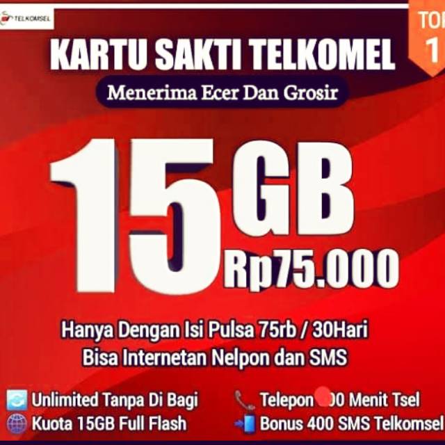 KARTU TELKOMSEL SAKTI COMBO