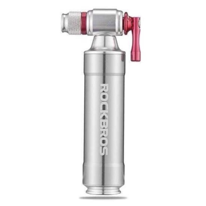 ROCKBROS Pompa angin Sepeda co2 inflator Portable Bike pump