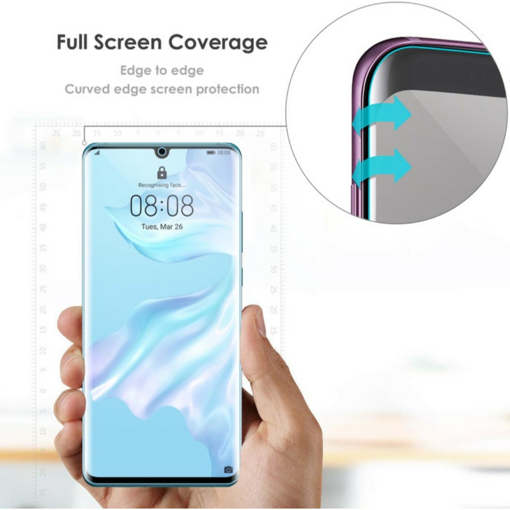 Hydrogel anti gores HUAWEI P30 P40 P50 PRO PLUS Mate 30 40 PRO antigores screen guard protector