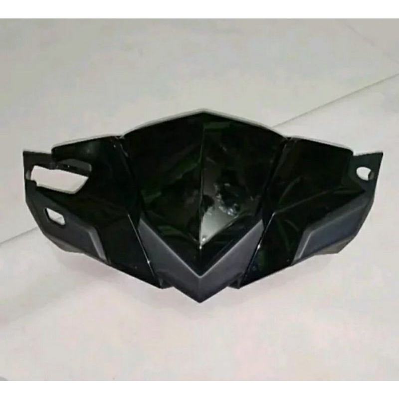 BATOK KEPALA  depan VARIO 150 125 HITAM GLOSSY 2015 2016 2017 / front handle cover vario 150/125 led old HITAM 2015 2016 2017/ TOTOK DEPAN HONDA VARIO 150/ MERK WIN