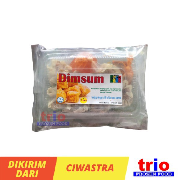 

Siomay Dimsum isi 7pcs free dan Saus Sambal dan Chili Oil