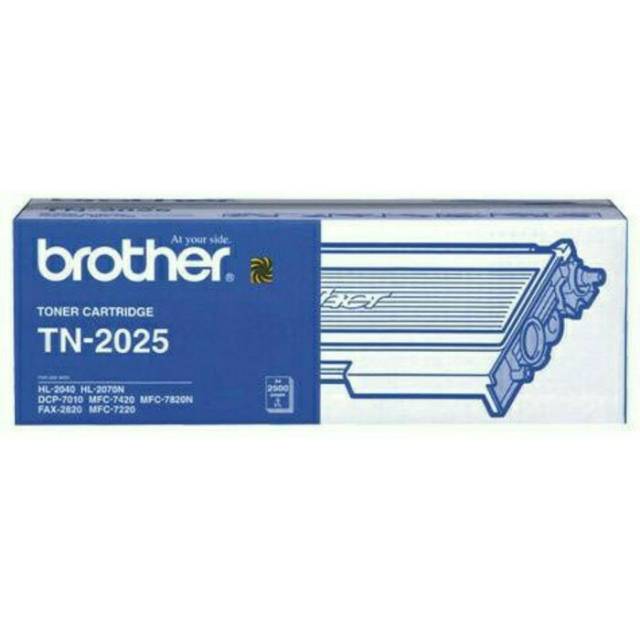 TONER BROTHER TN-2025 BLACK ORIGINAL