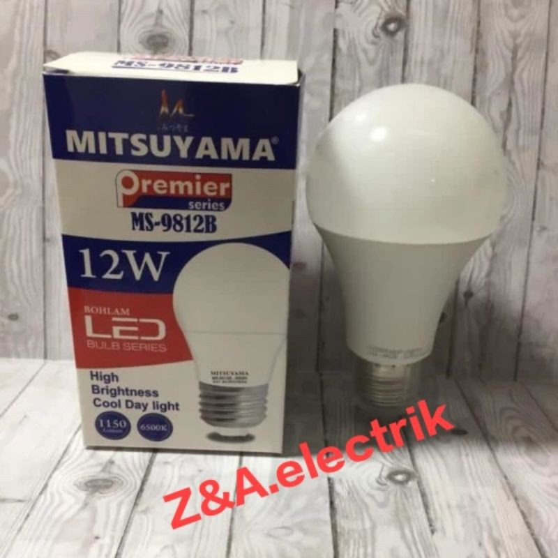 Lampu Bohlam LED 12 Watt MS-9812B MITSUYAMA