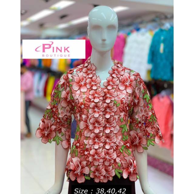 pink butik brokat full premium quality