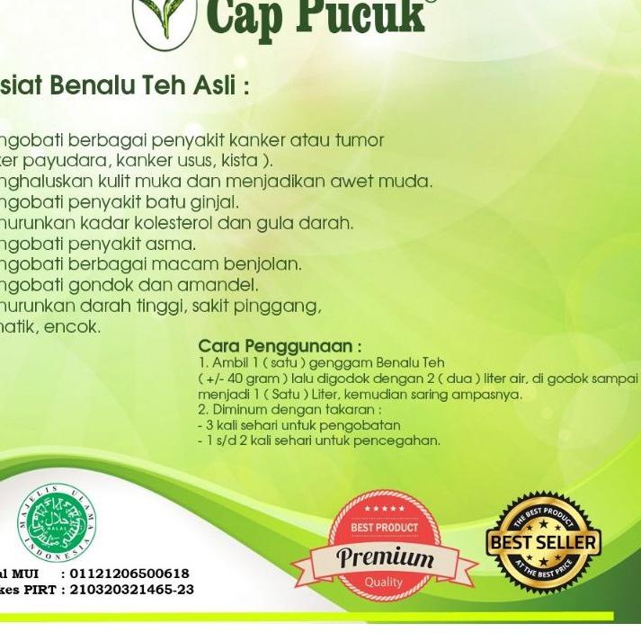

⭐GROSIR✅ BENALU TEH ASLI CAP PUCUK "PREMIUM
