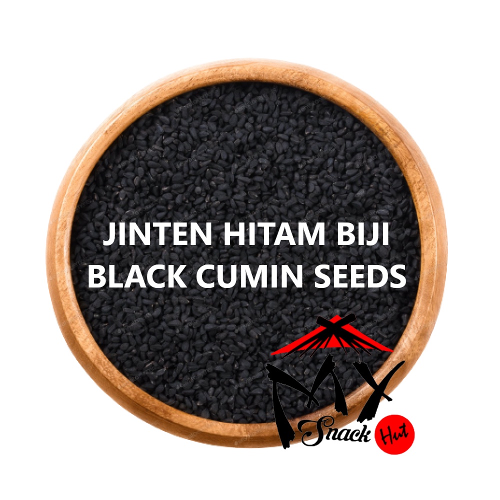 

JINTAN HITAM UTUH 25GR BIJI KALONJI BLACK ONION CUMIN JINTEN IRENG HABBATUSSAUDA NIGELLA SATIVA SEED