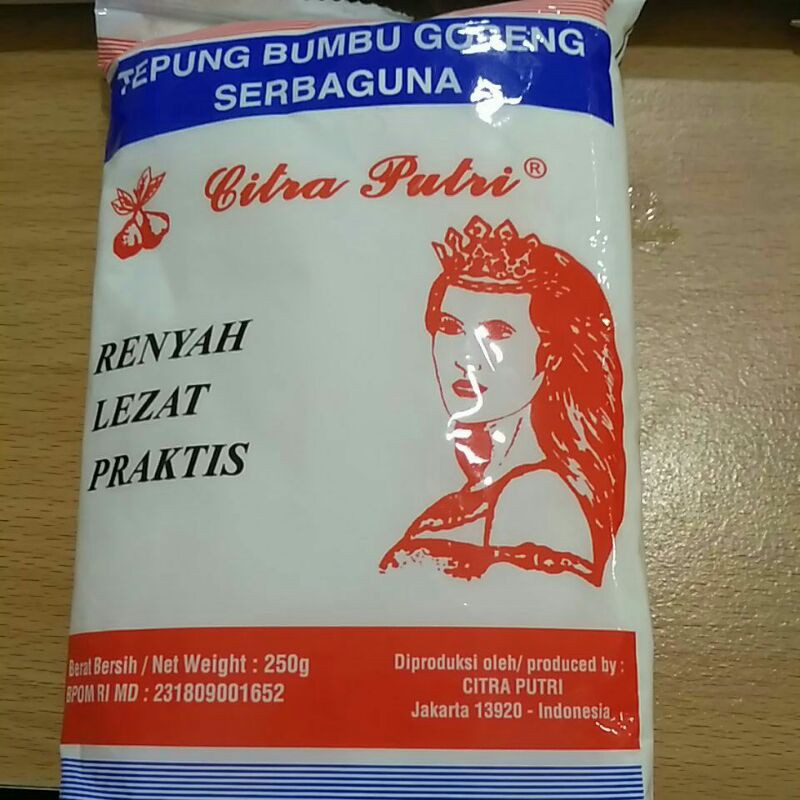 

Tepung Bumbu Serbaguna Citra Putri 250gr