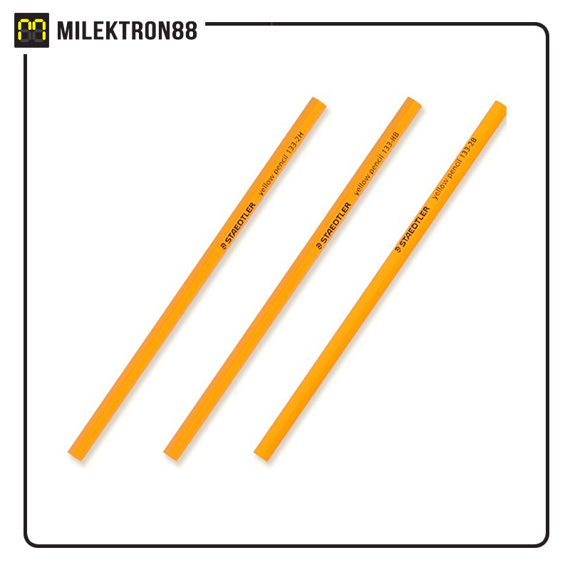 

STAEDTLER Yellow Pencil 2B Kuning Pensil 133-2B