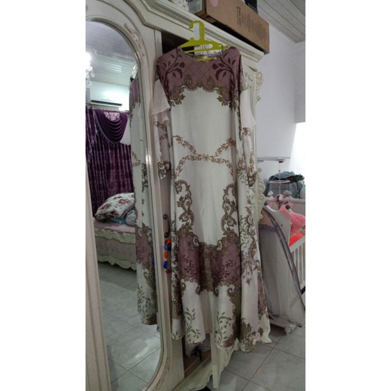 Preloved Dress Ria Miranda — uk. L — LD 104