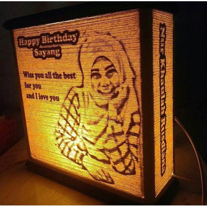 Lampu Tidur Lampion Custom Unik dan Kado Lucu Besar