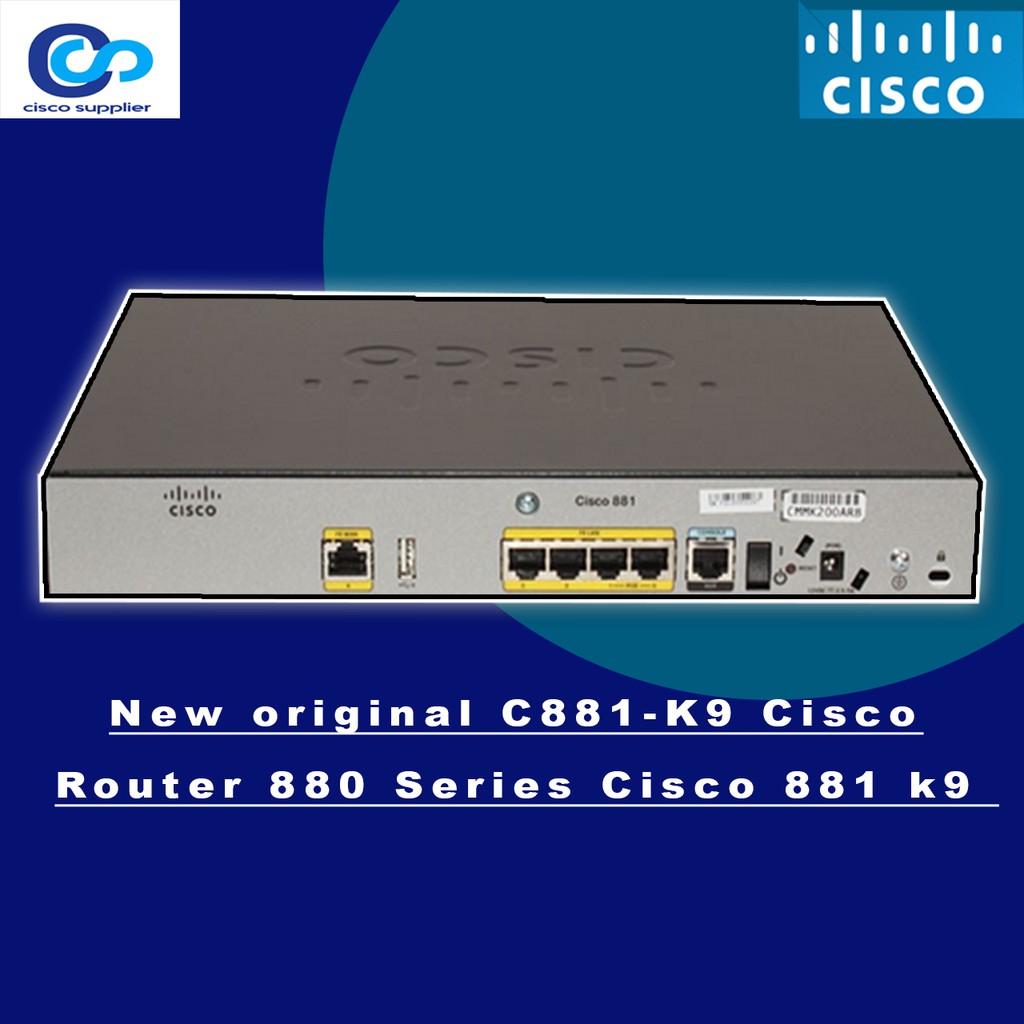 C881-K9 Cisco Router 880 Series Cisco 881 k9