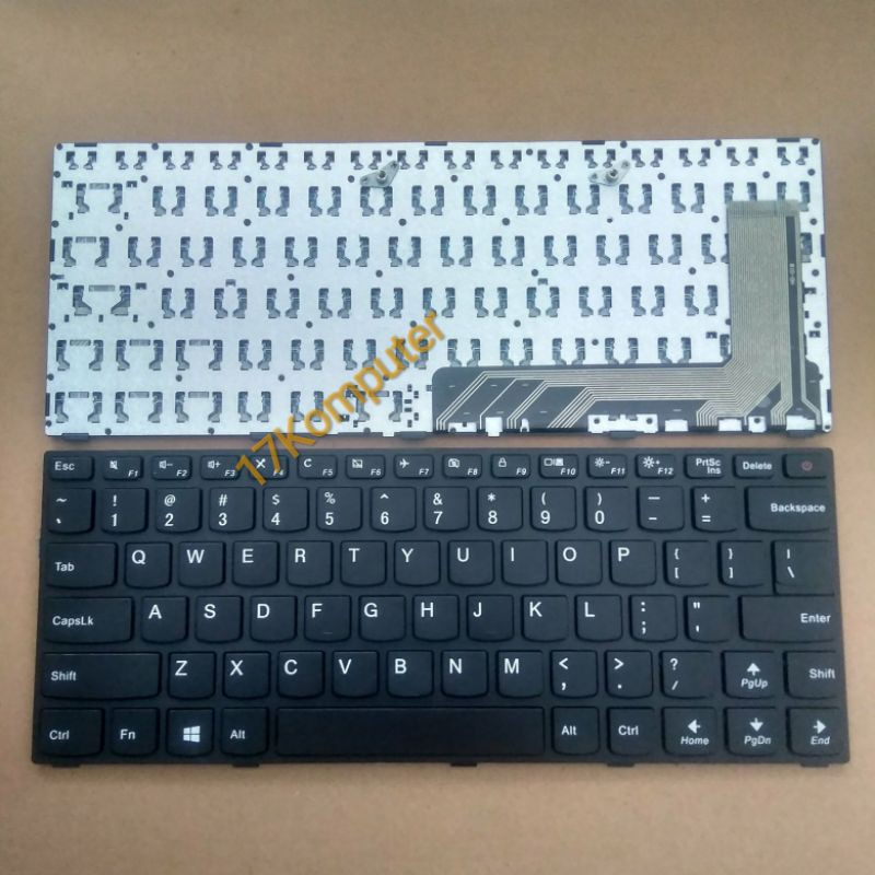 Keyboard Lenovo Ideapad 110-14Isk 110-14 Isk Tombol power