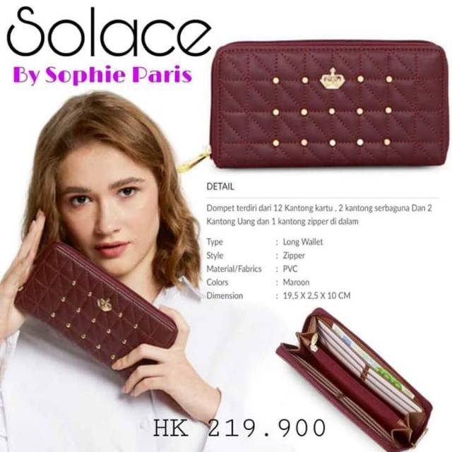 Dompet wanita Solace SAS Sophie Martin
