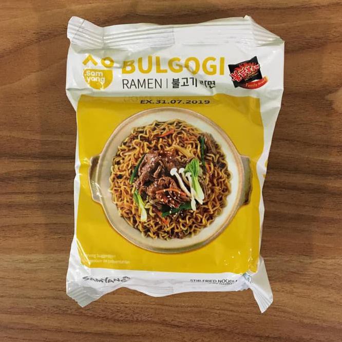 

06S6 Logo Halal - Samyang Ramen Bulgogi - Topokki - Kimchi - Jjajang - Fkvy