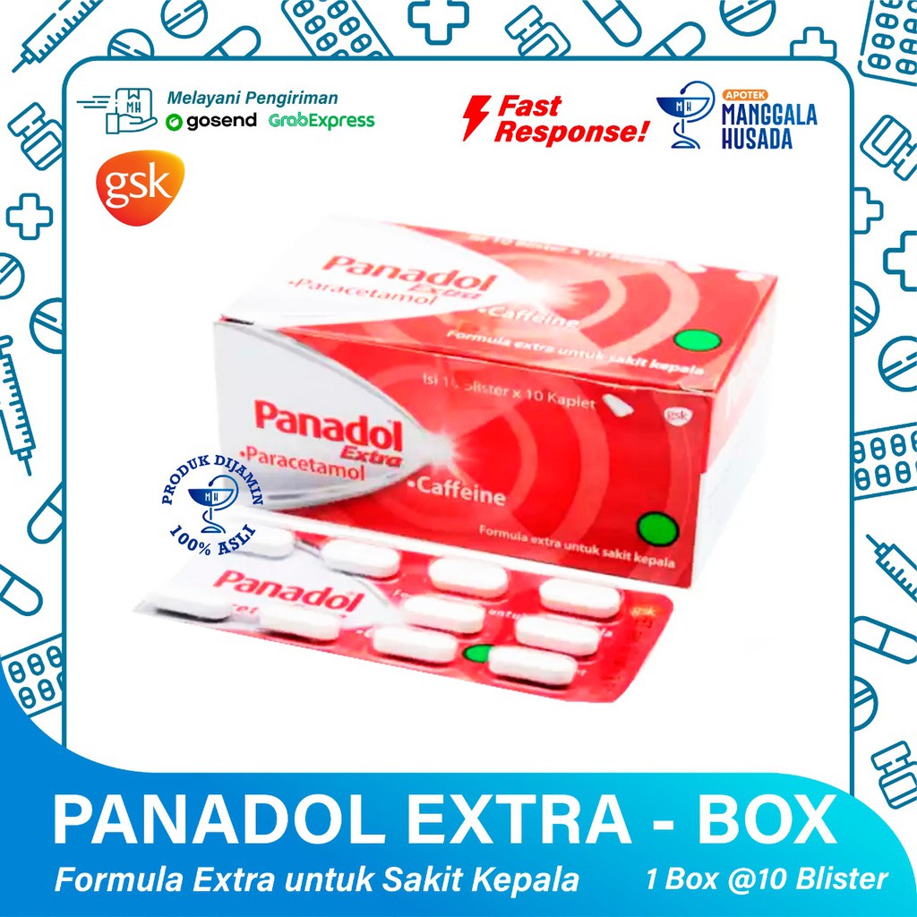 PANADOL EXTRA 1 BOX @ 10 BLISTER