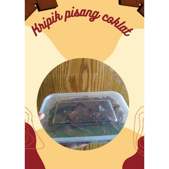 

kripik pisang coklat