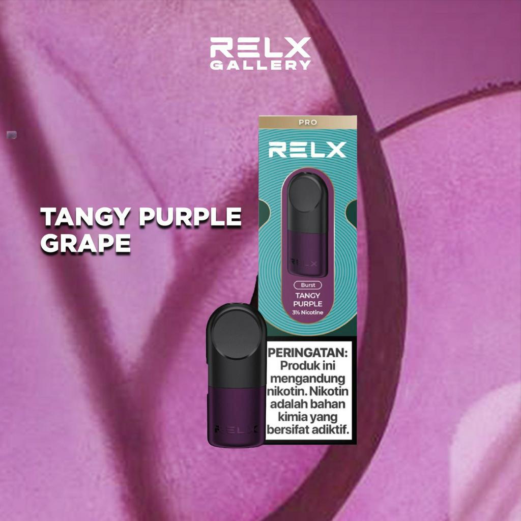 Relx Pod Pro Tangy Purple 1 Pack Isi 2