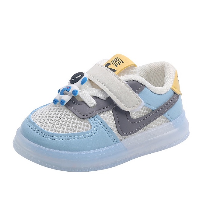 Qeede_store Sepatu BAYI ASTROY Lampu LED Import Size 16-26