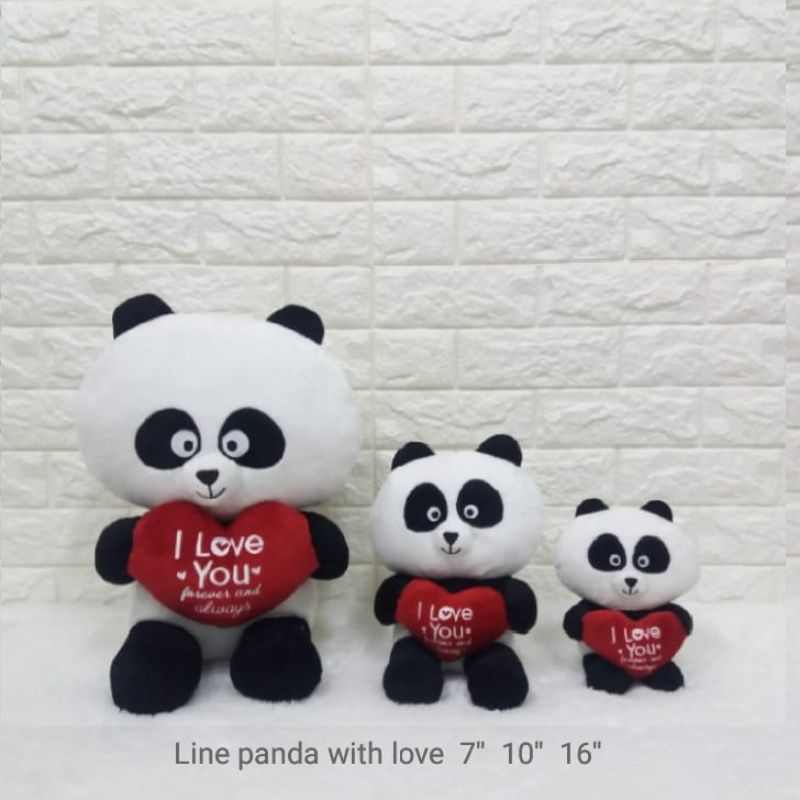 Boneka panda love