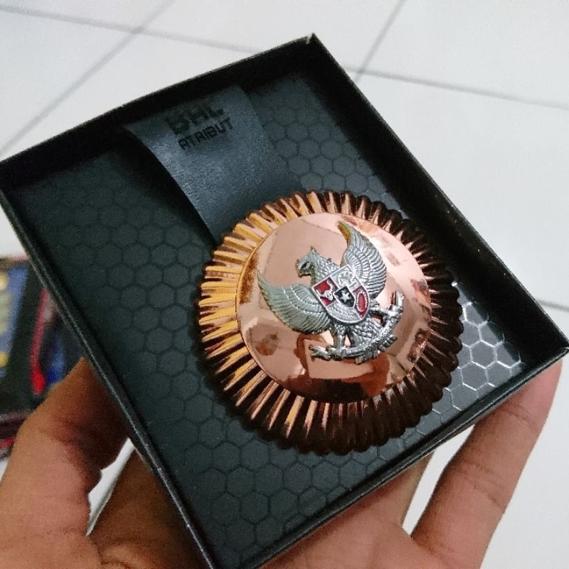 tanda jabatan lurah - tanda jabatan kades warna perunggu