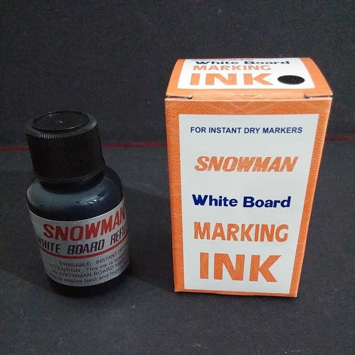 

Promo Refill spidol whiteboard snowman tinta hitam Limited