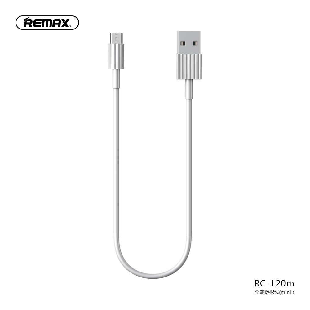 Remax Chaino Mini Data Cable Micro USB RC-120M Original Garansi Kabel Data Murah