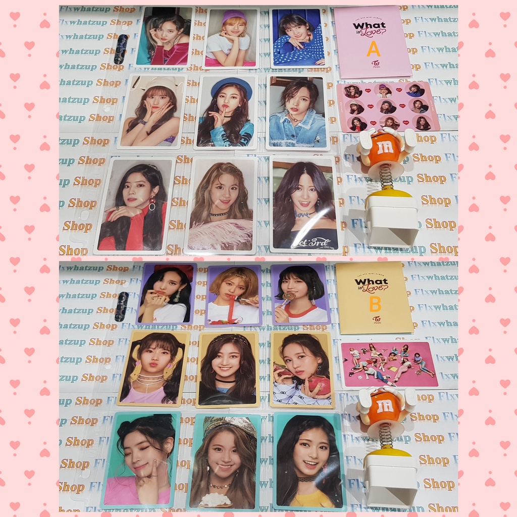 Twice What Is Love Photocard Benefit Official