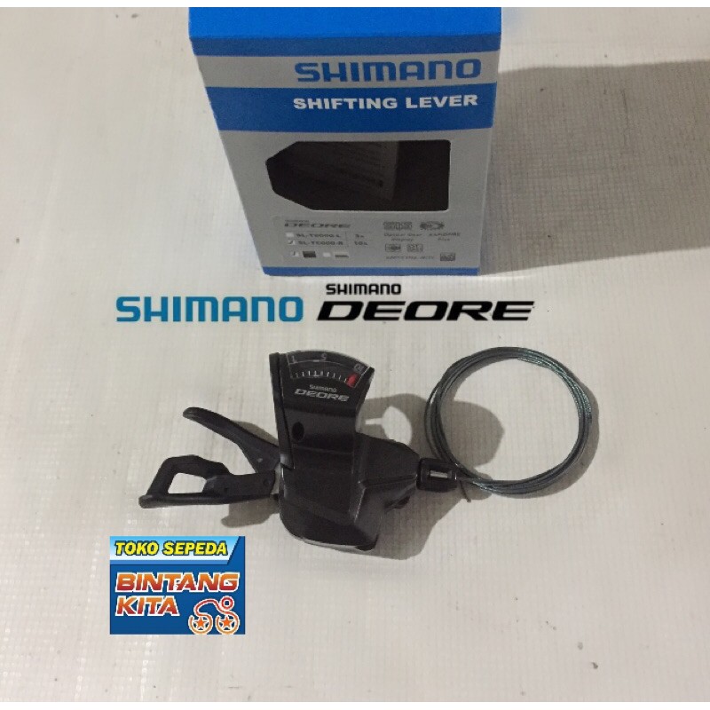 Shifter Shimano Deore 10 Speed T6000 T 6000 Kanan