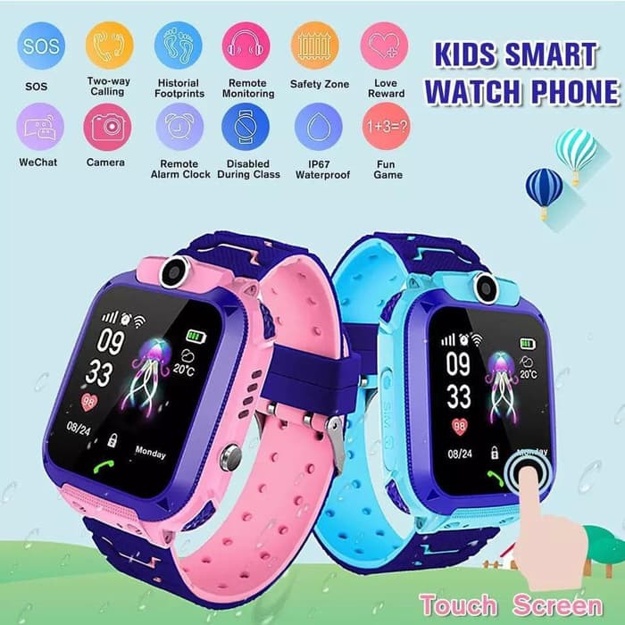 NH18 Jam Tangan Anak Gps Tracker A36E Smartwatch Anak Bisa Gps Camera Telepon Game Imoo